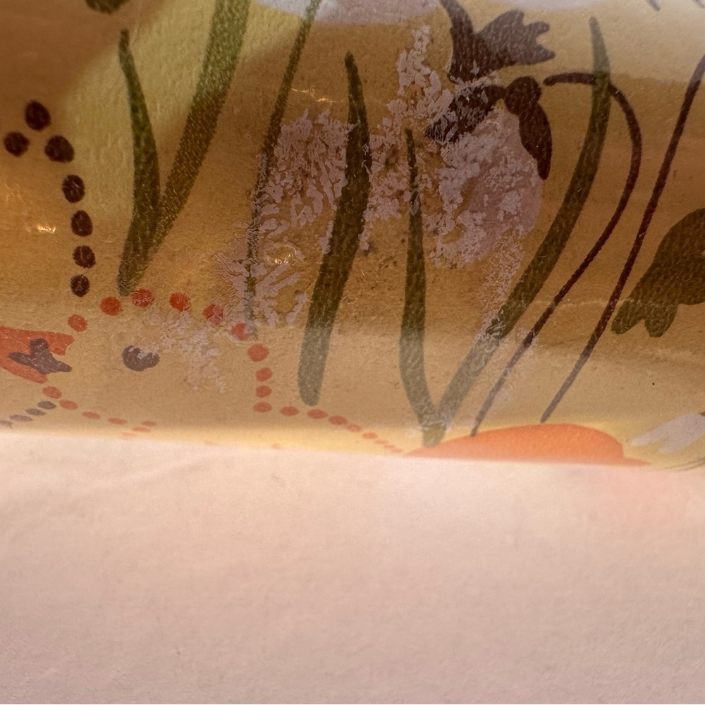 Vtg Birge Wall Covering Ducks Floral 1 Double Roll 70 SQ FT Sealed #65124 "Read" - Picture 10 of 12